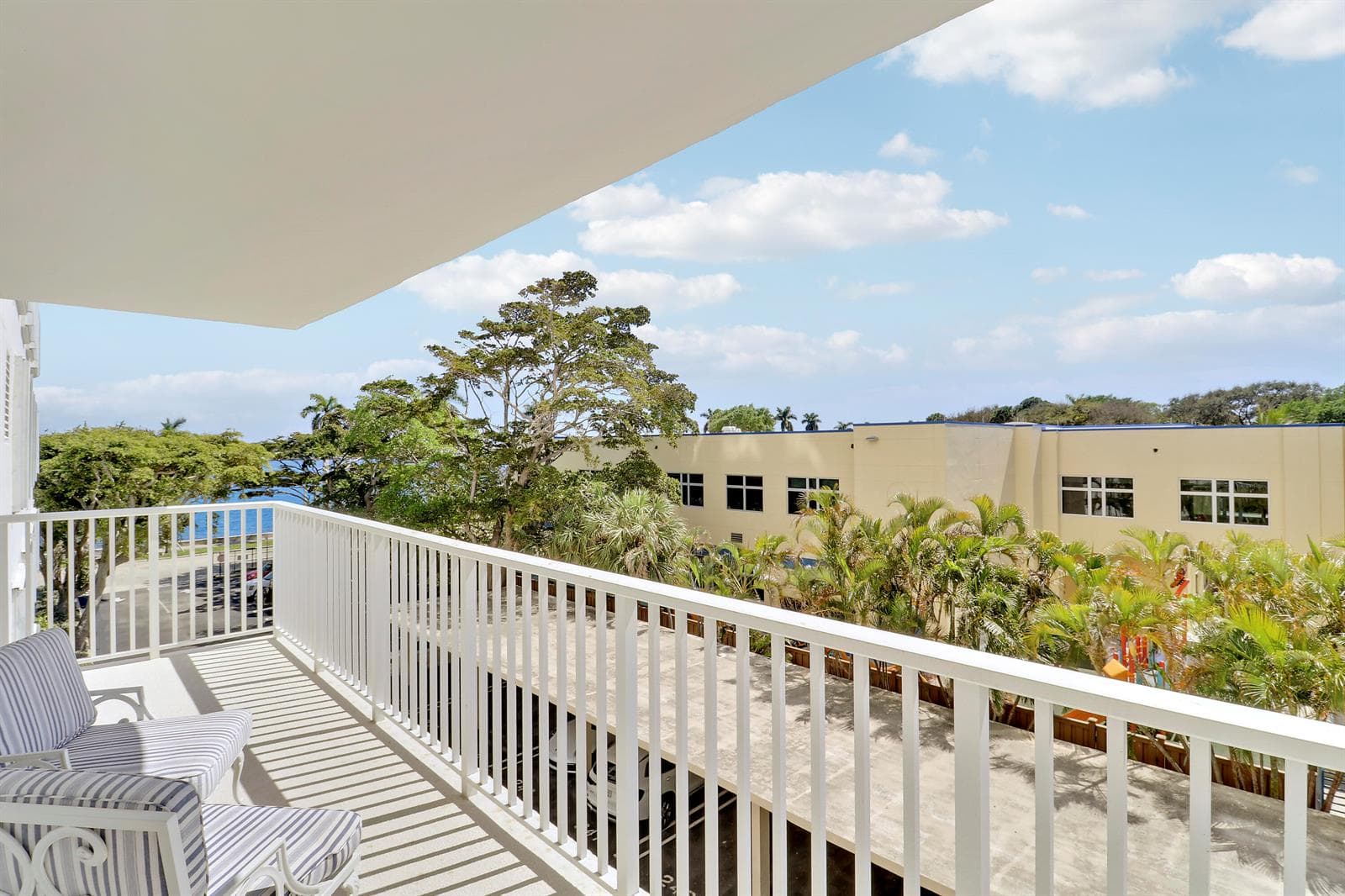 Balcony east view