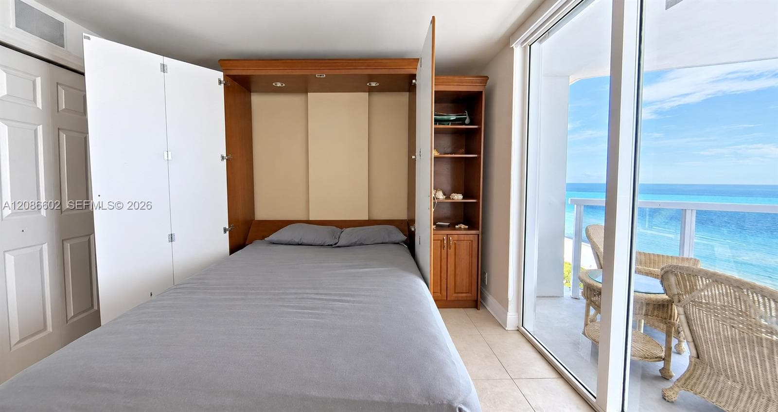 murphy bed in living room
