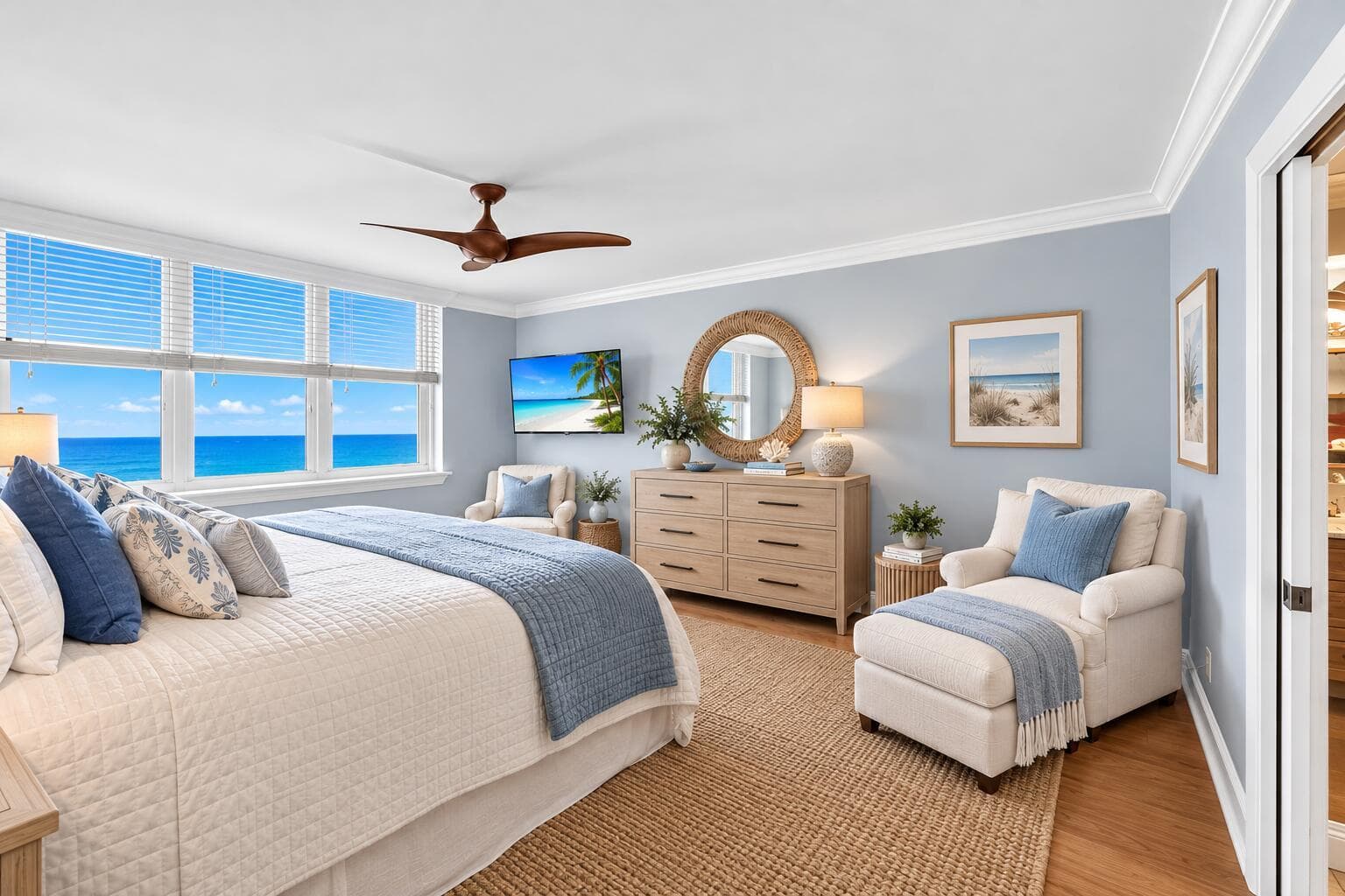 Unit 304 Bedroom with primary