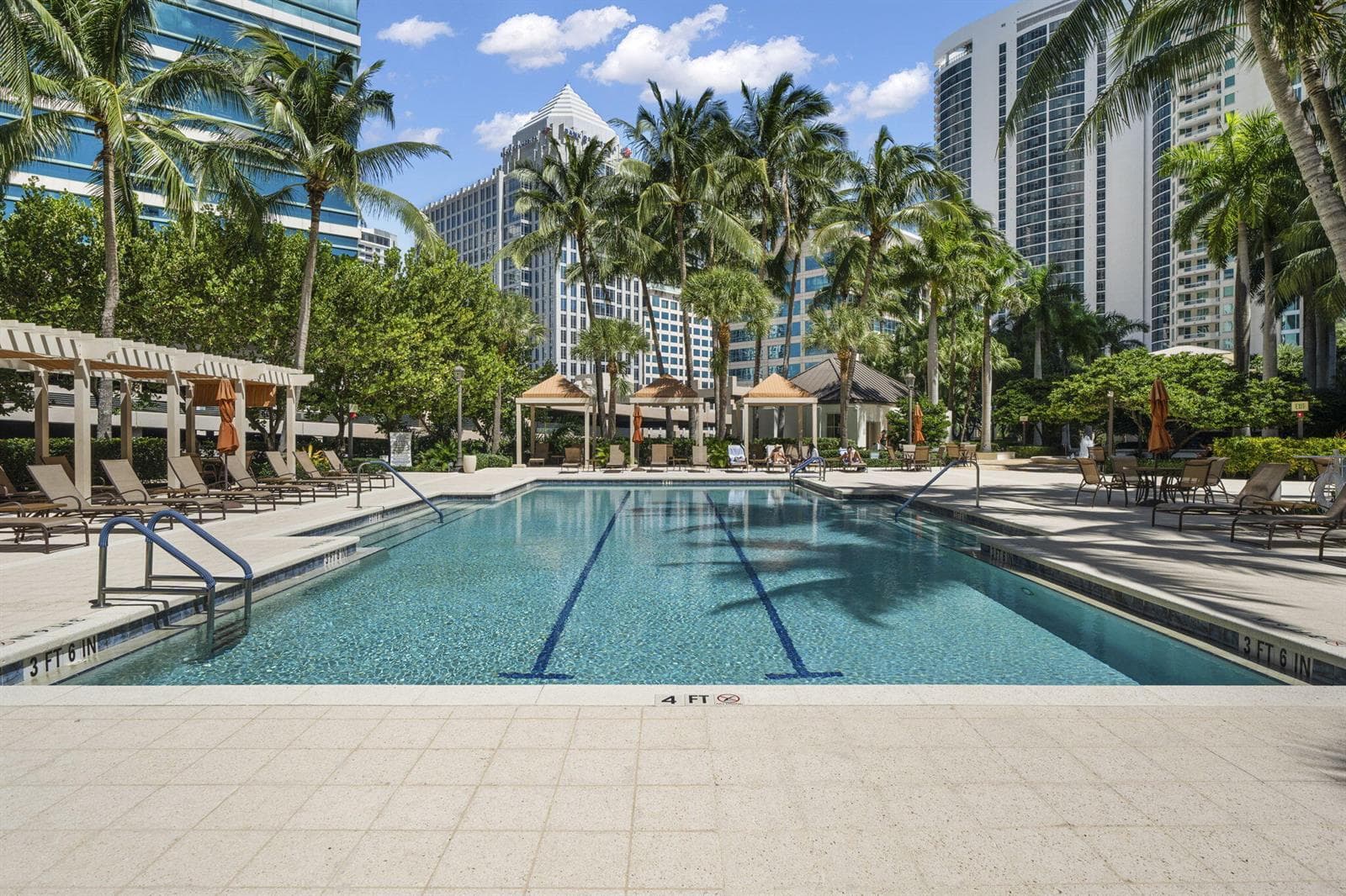 Heated pool