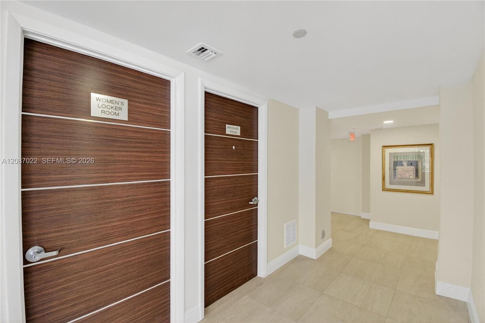 Locker rooms