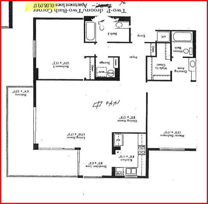 1601 Floor Plan