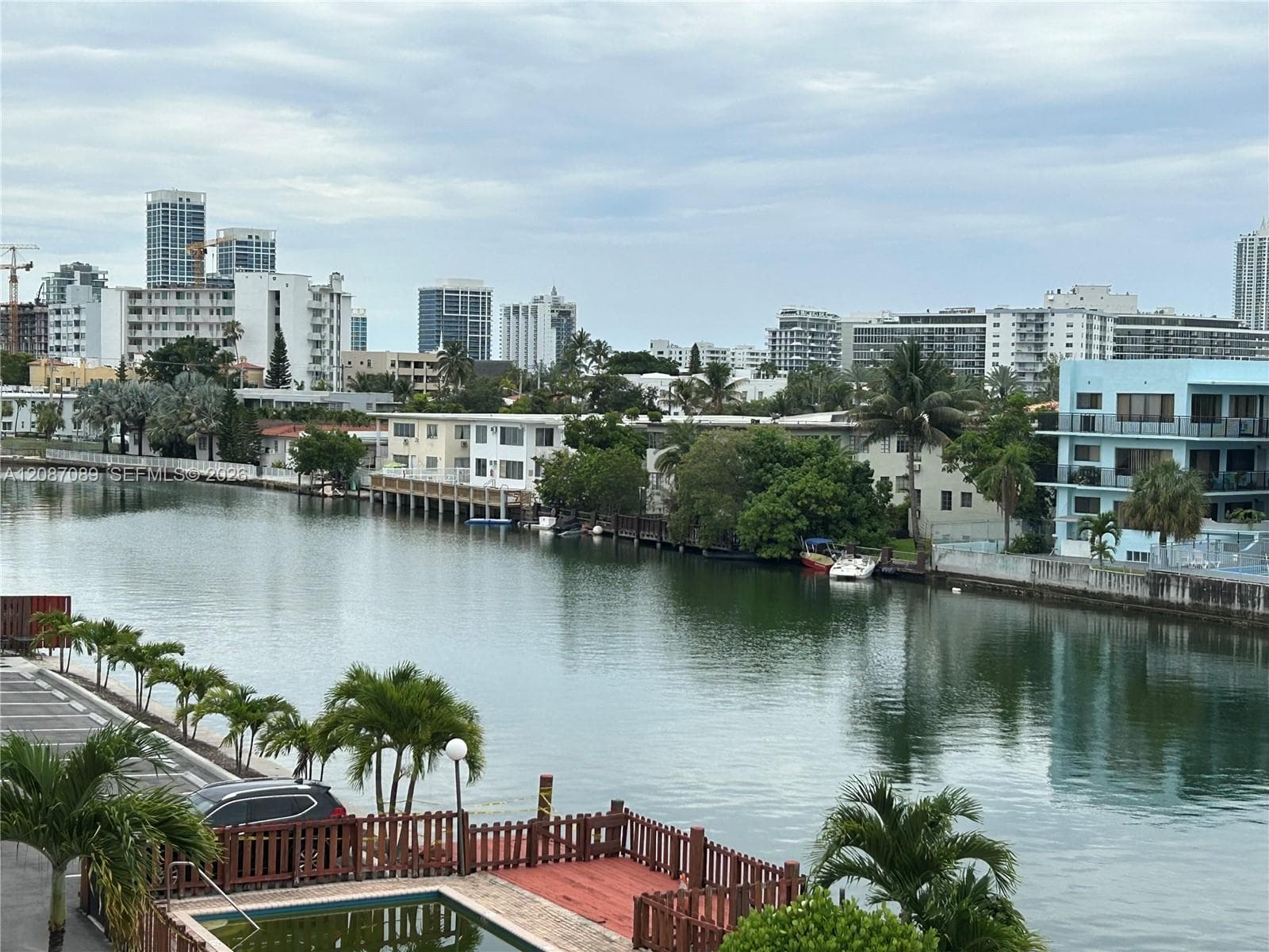 VIEW FROM BALCONY