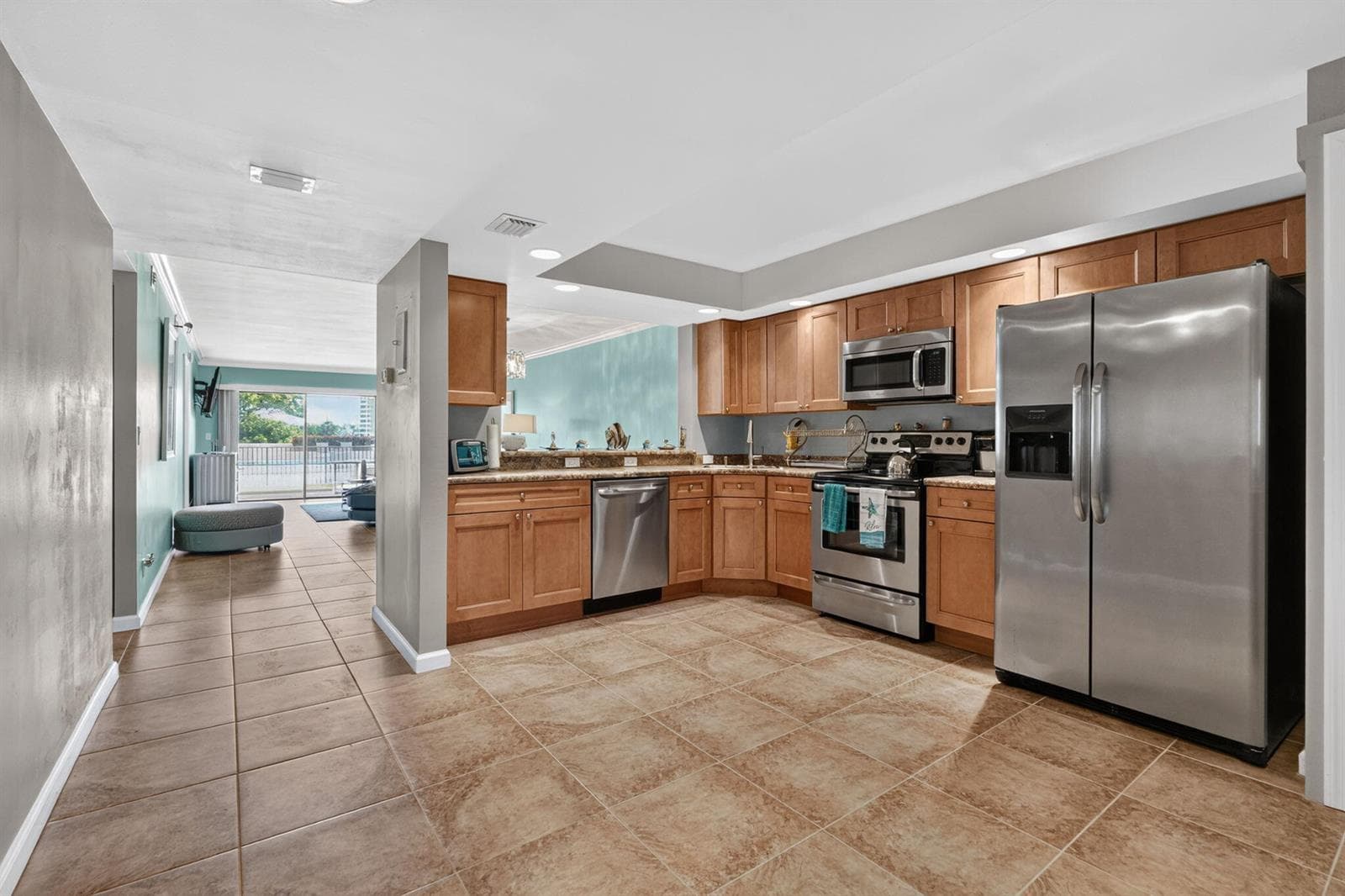 open kitchen