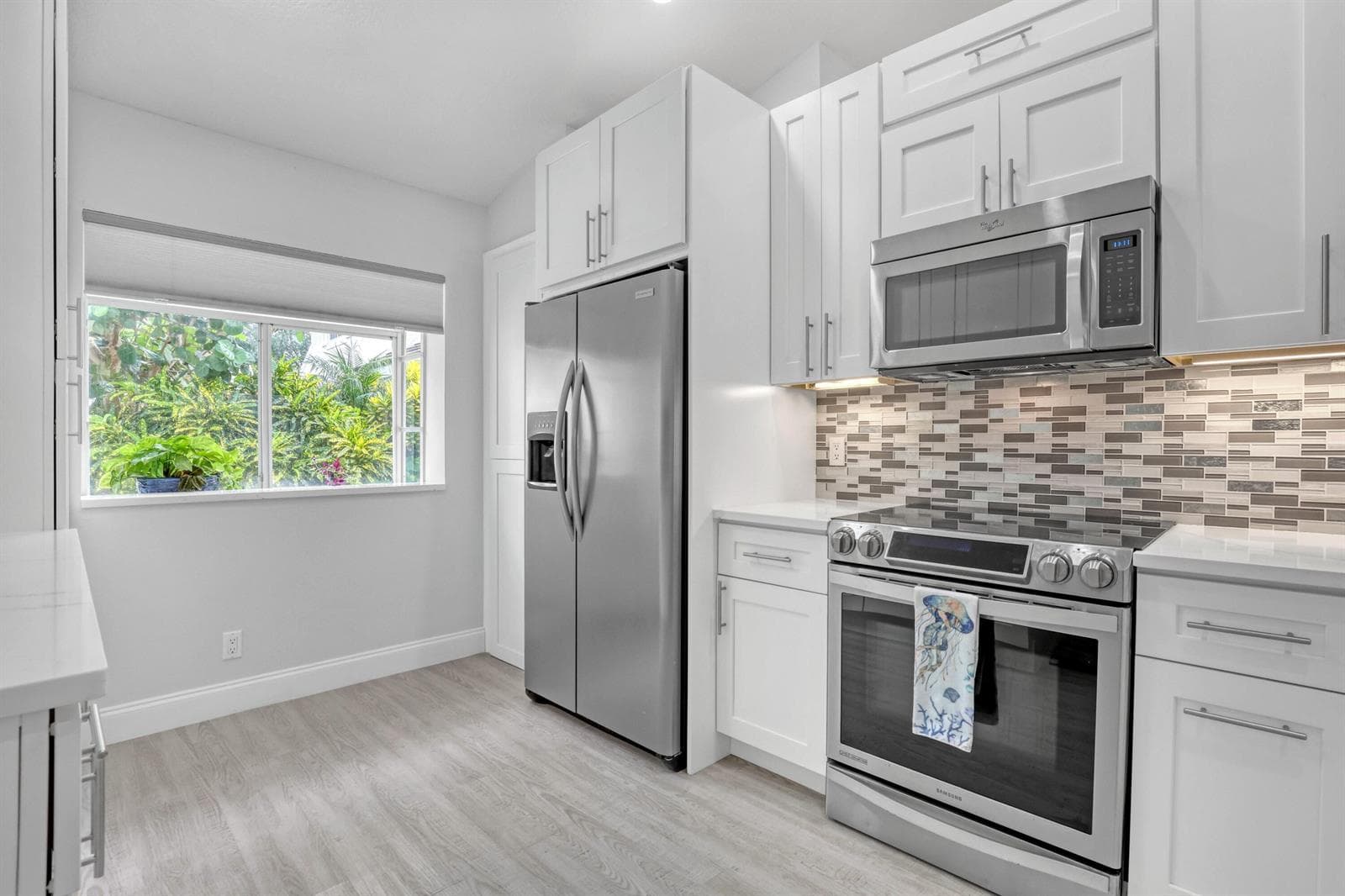 Kitchen with Stainless Appliances