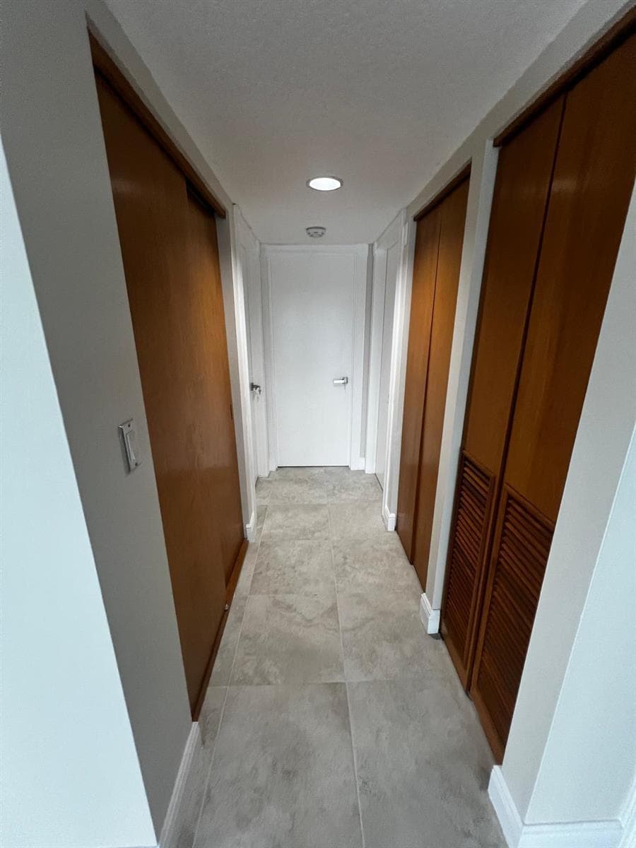 Hallway from living