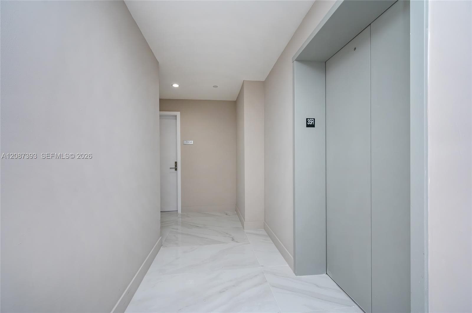 Semi-private foyer for only 2 units