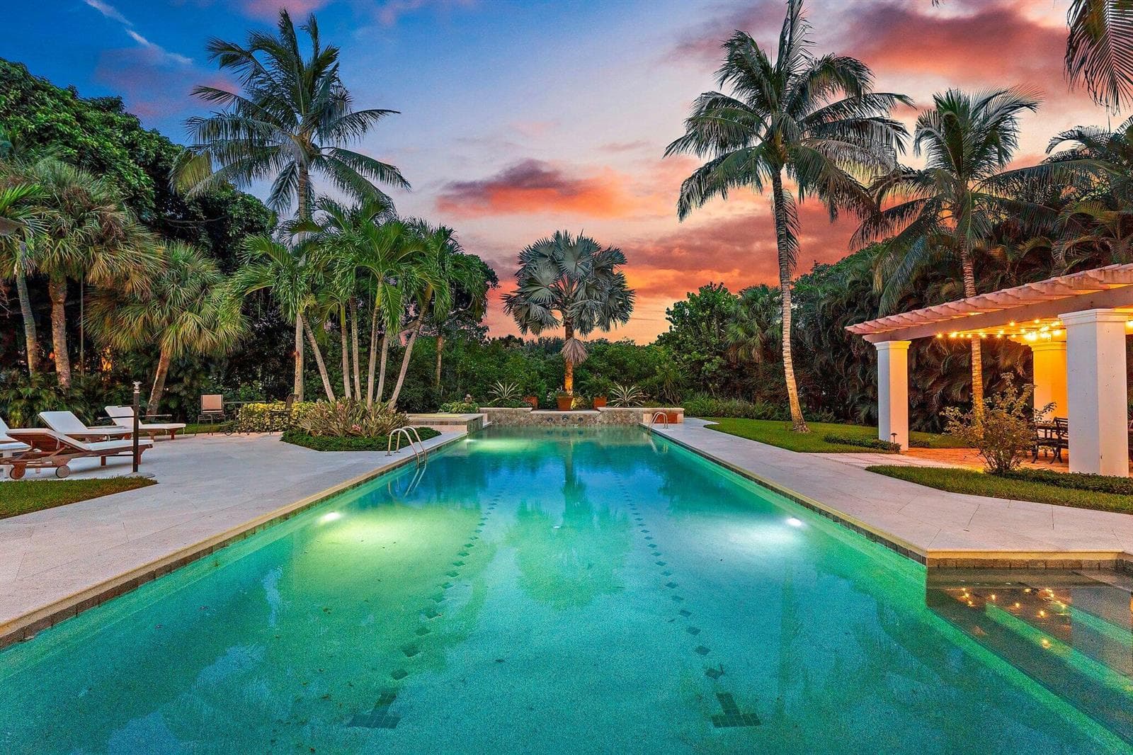 Pool at Dusk