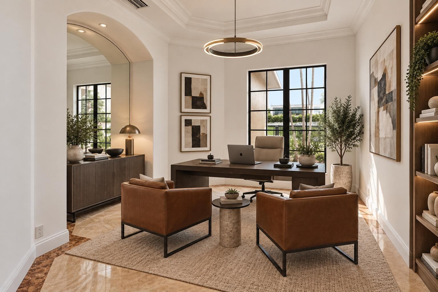 Office - Virtually Staged