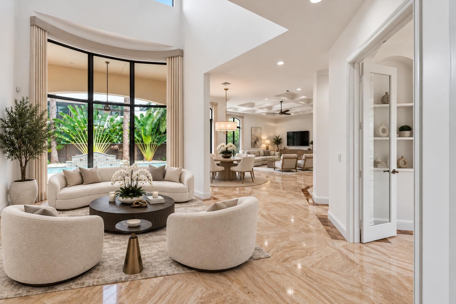 Living Room - Virtually Staged