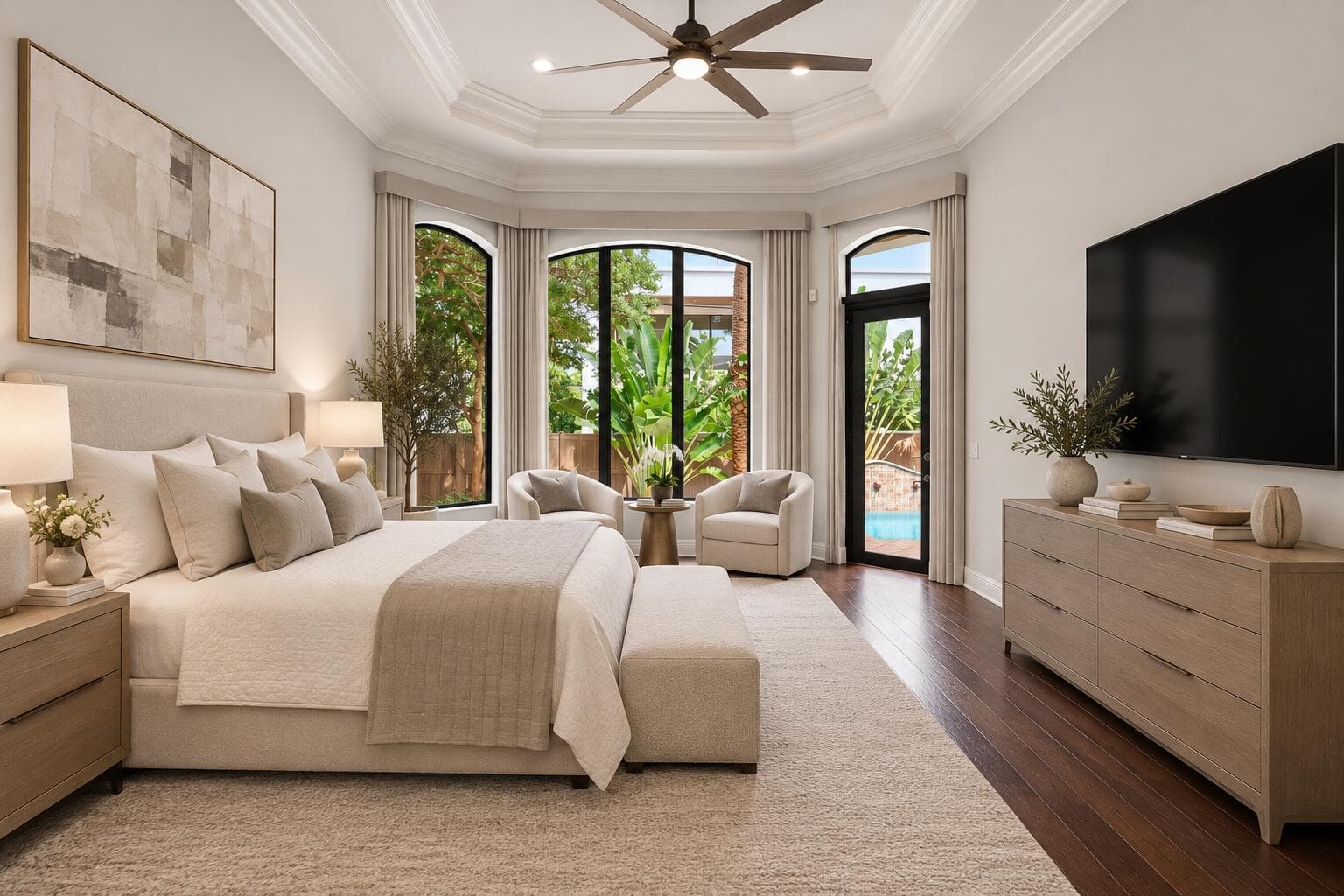 Primary Bedroom - Virtually Staged
