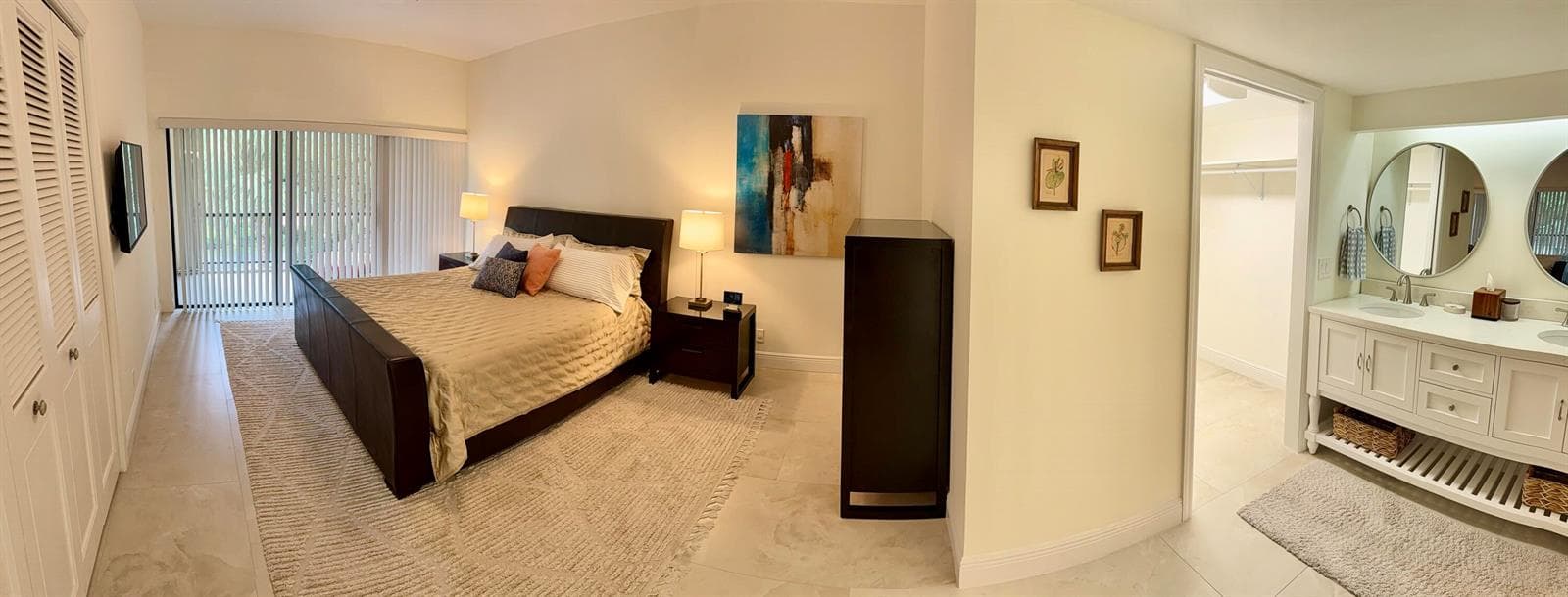 primary bedroom/bath