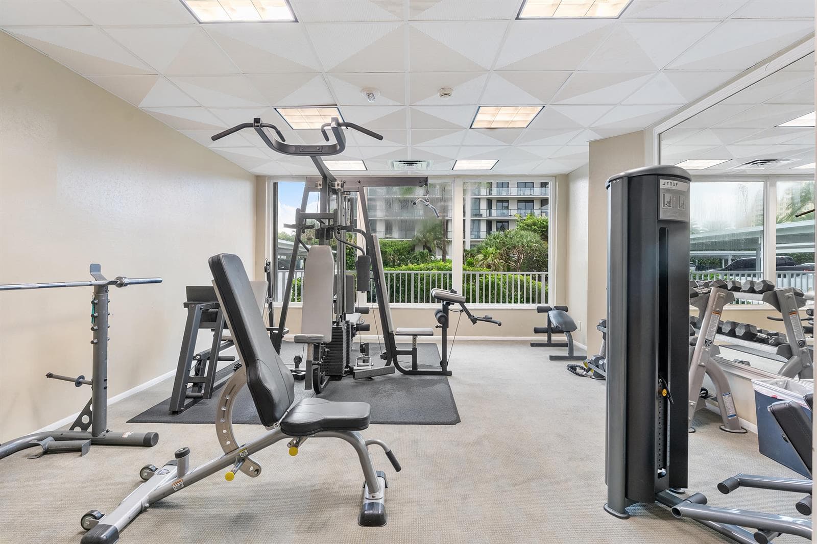 Gym which is currently being renovated