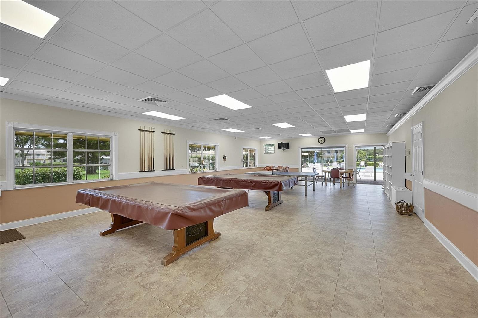 Billiards and table tennis