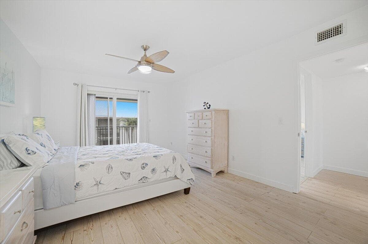 Master Bedroom with Slider