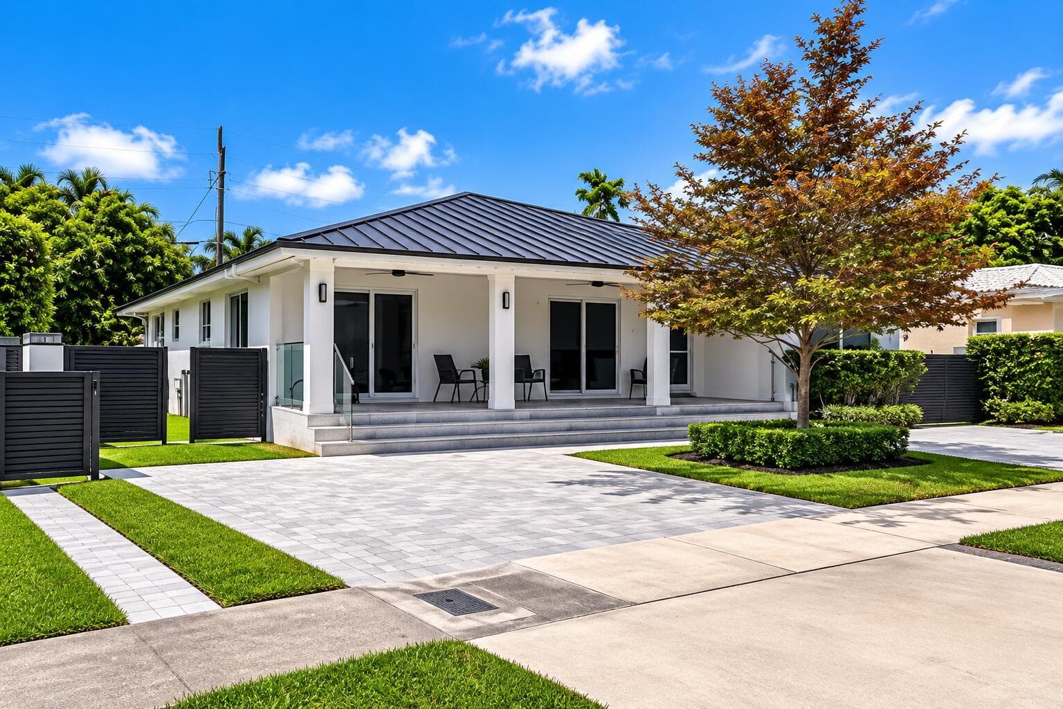 Left Driveway