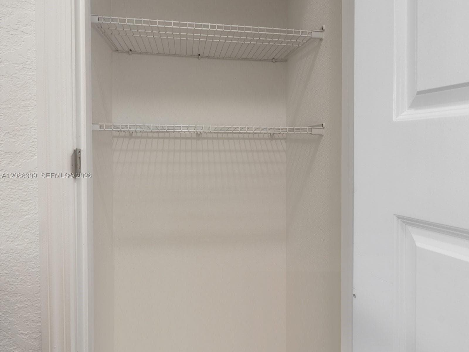 Hallway linen closet