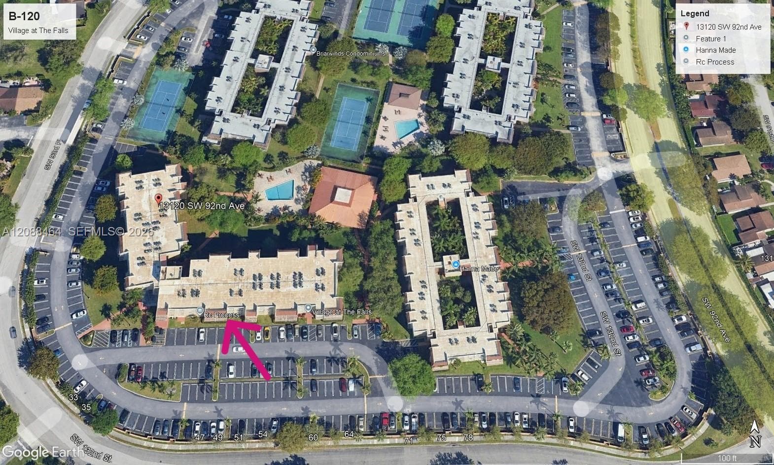 VILLAGE AT THE FALLS COND · #B-120 in Miami - Photo 15