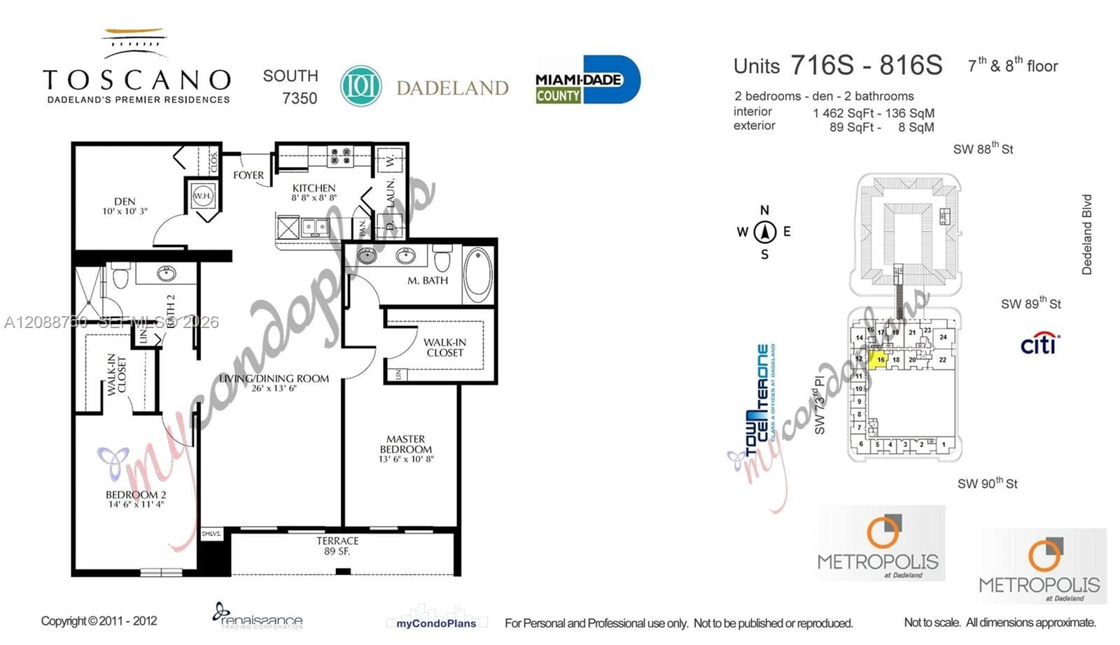 TOSCANO CONDO · #716S in Miami - Photo 63