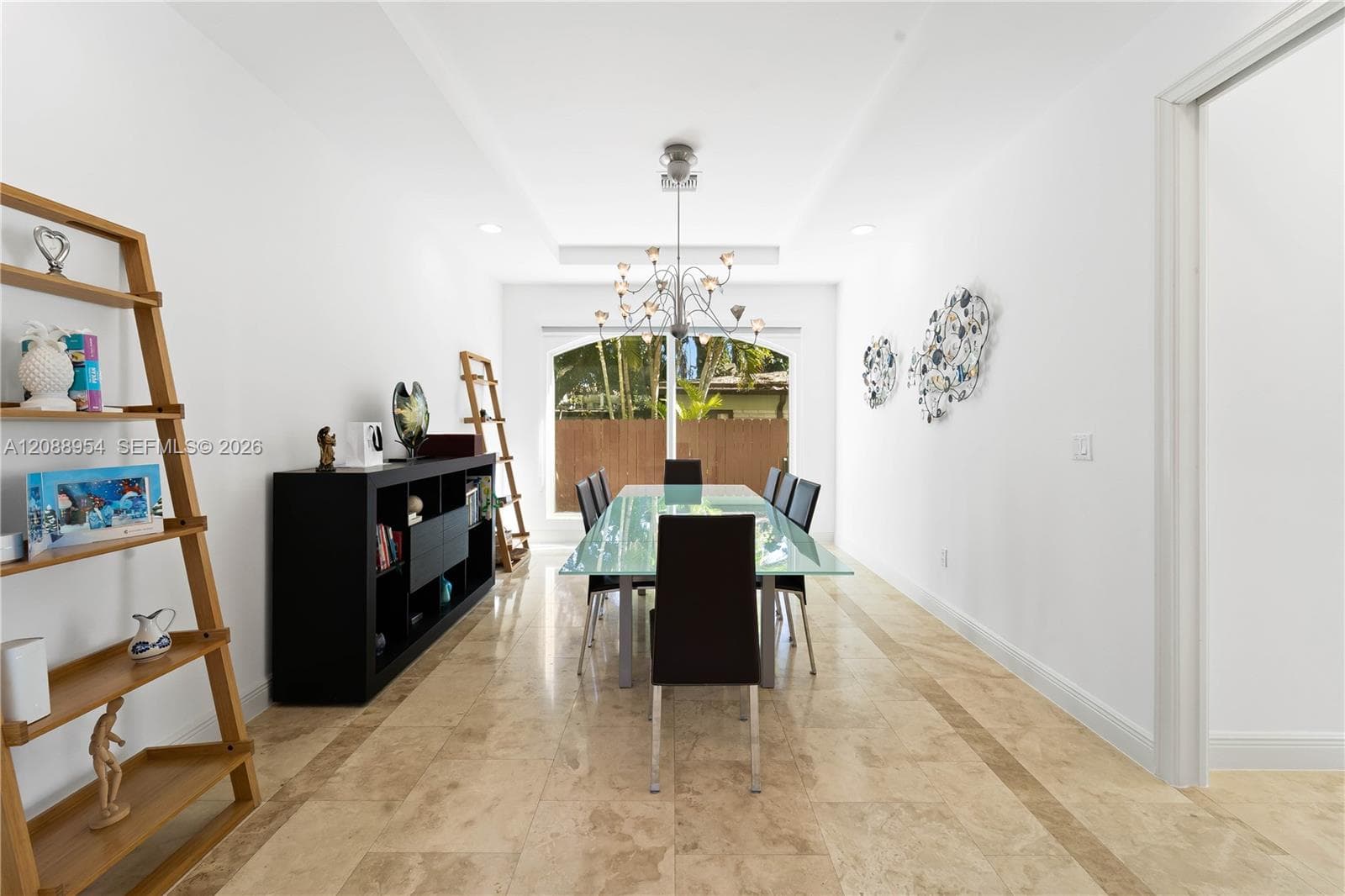 entryway to formal dining room