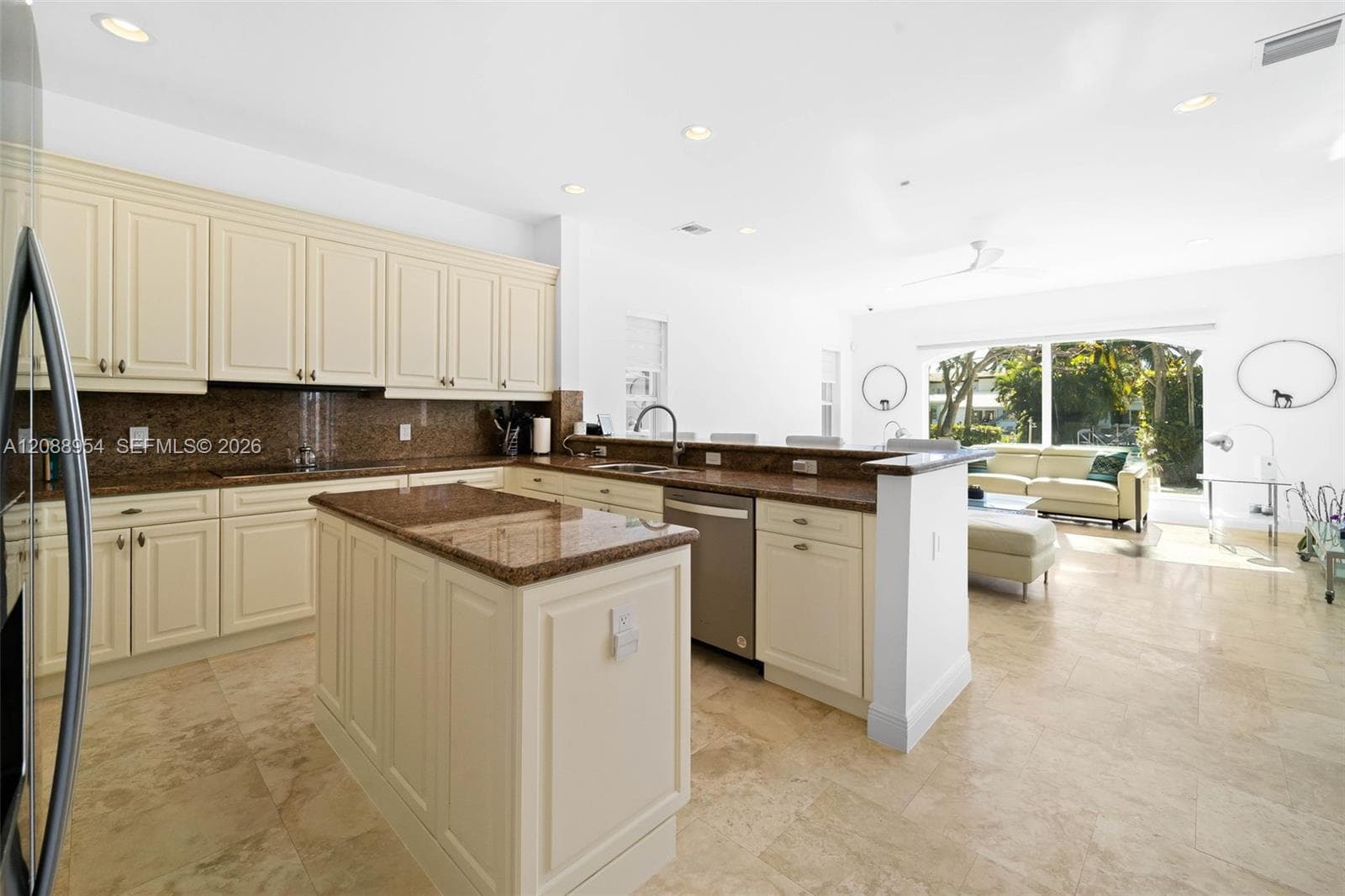 open kitchen - currently being updated