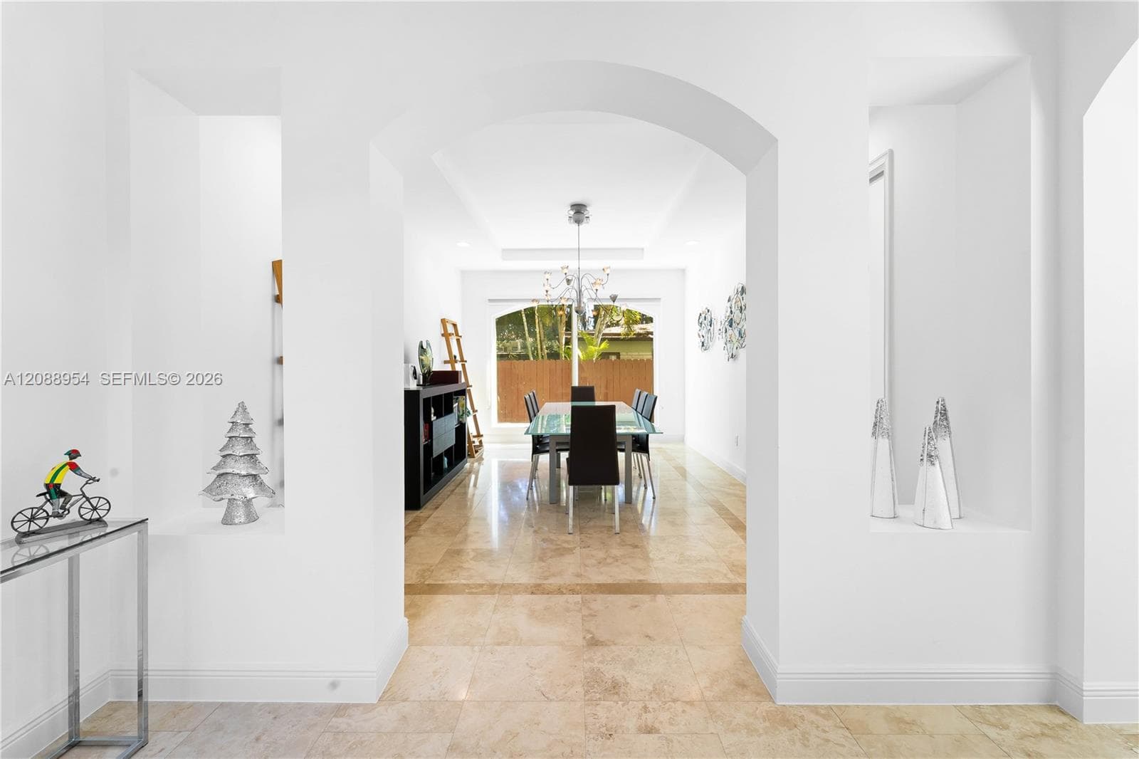 entryway to formal dining room