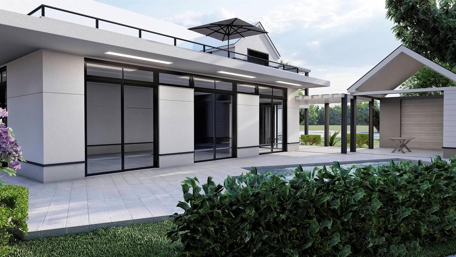 exterior of home