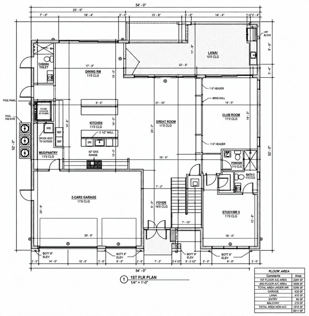 First Floorplan
