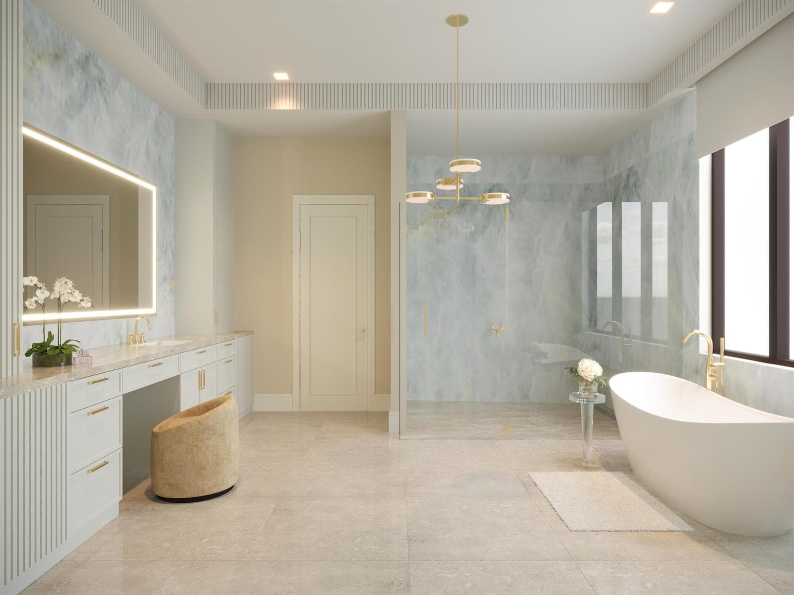 Her Master Bath