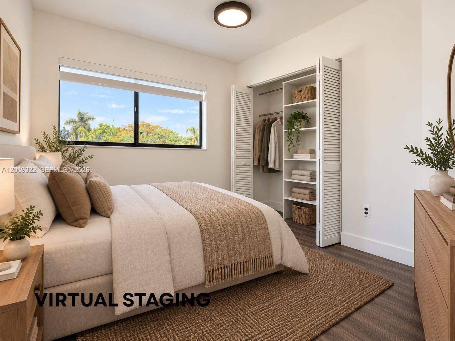 Closet Bedroom #3 - Staging