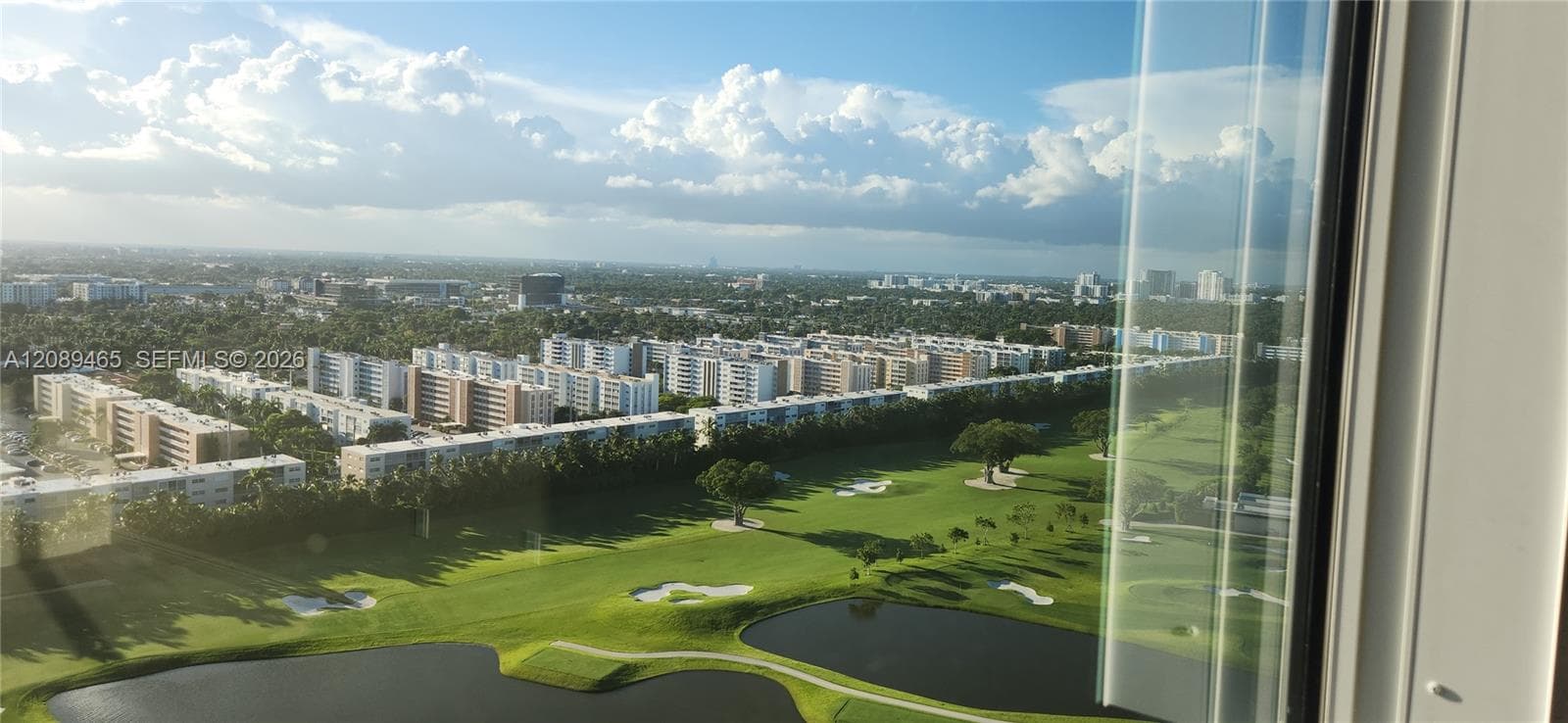 from the bedrooms see the golf course and more