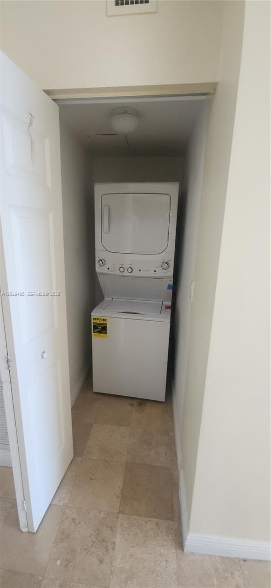 in unit washer and dryer