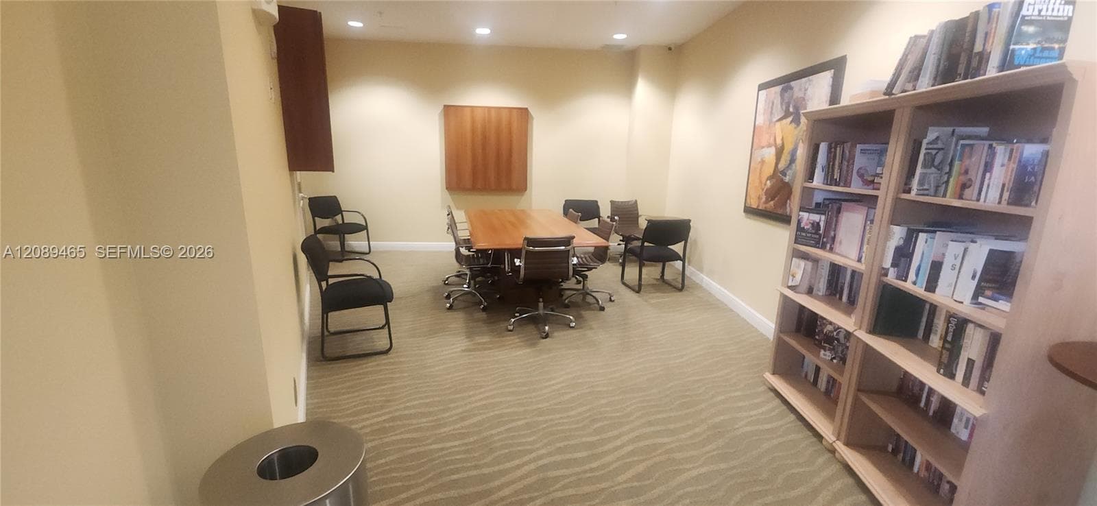 Business center and micro library