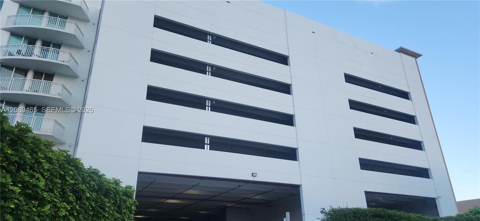 onsite parking garage with covered assigned parking
