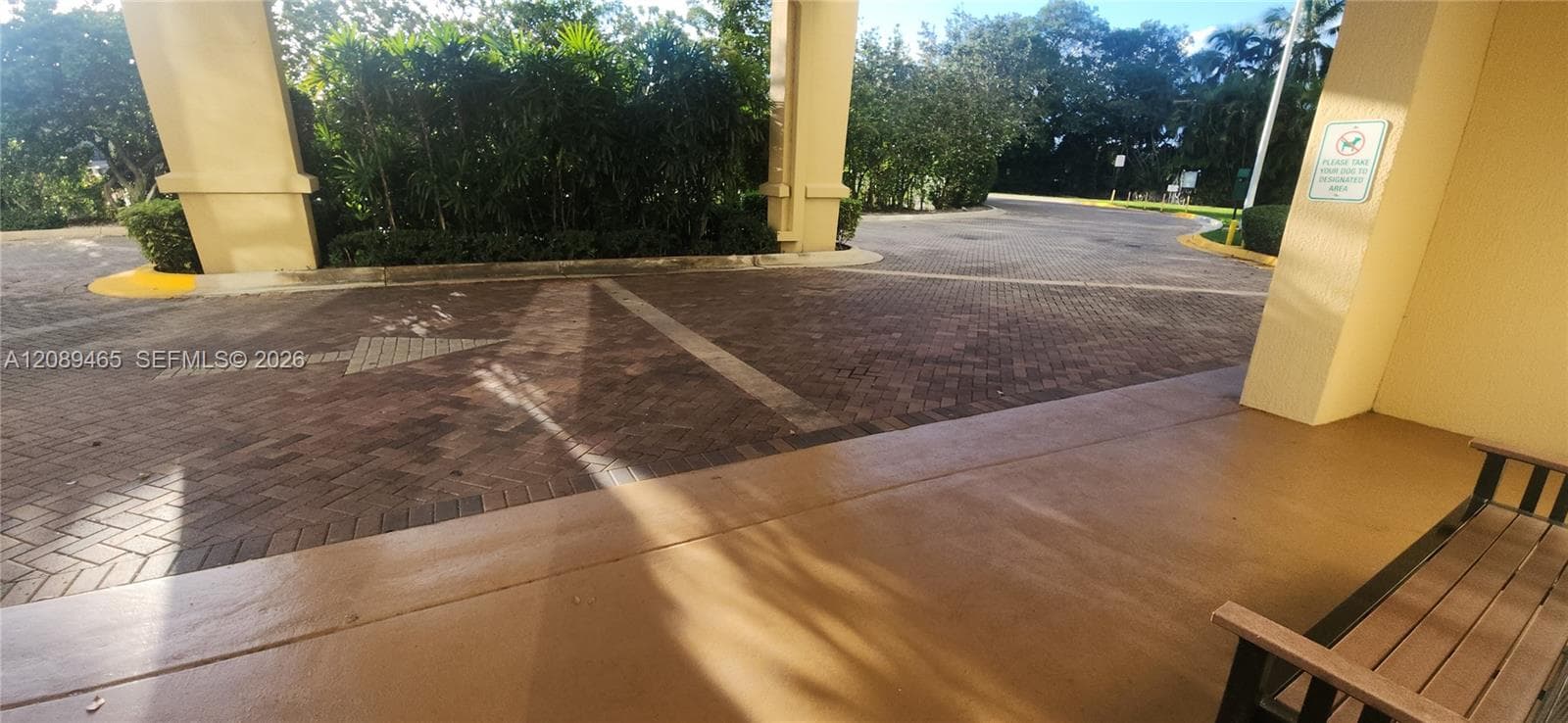 private entrance sitting area