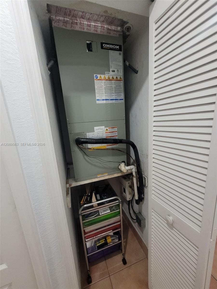 A/C Hot Water closet