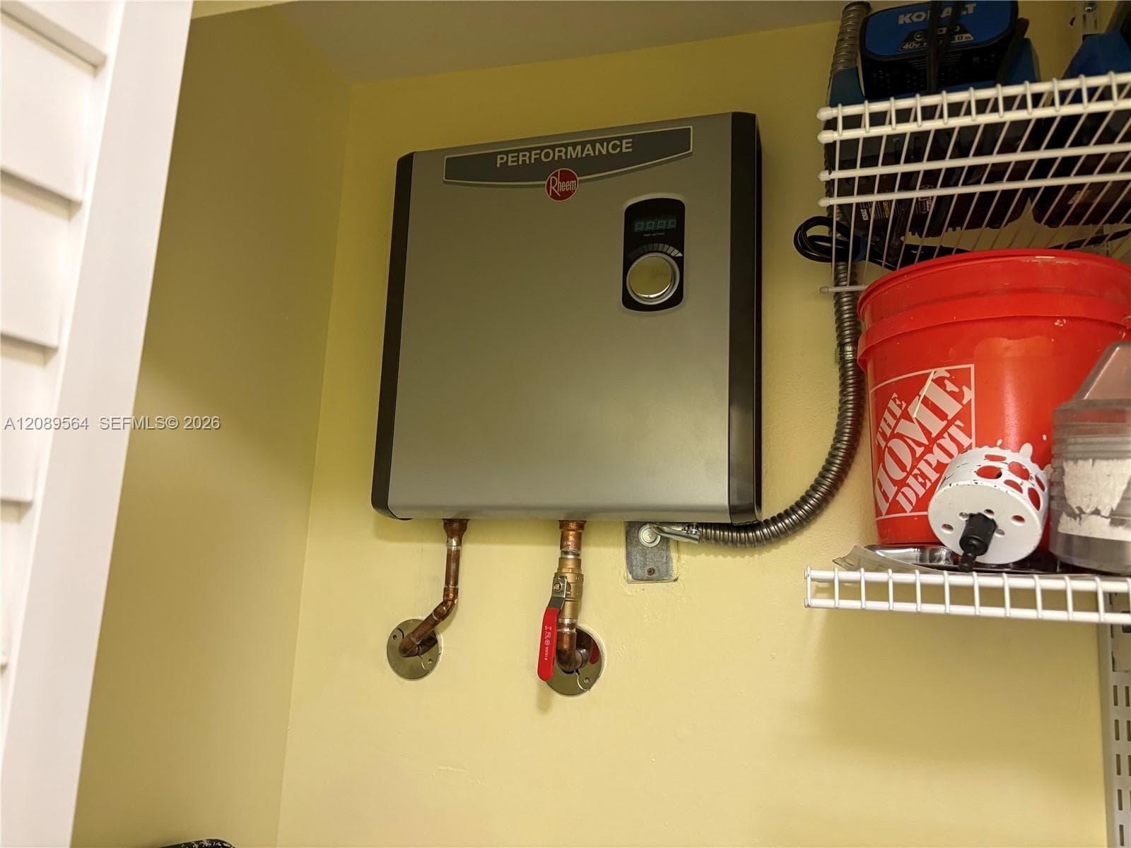 On demand water heater