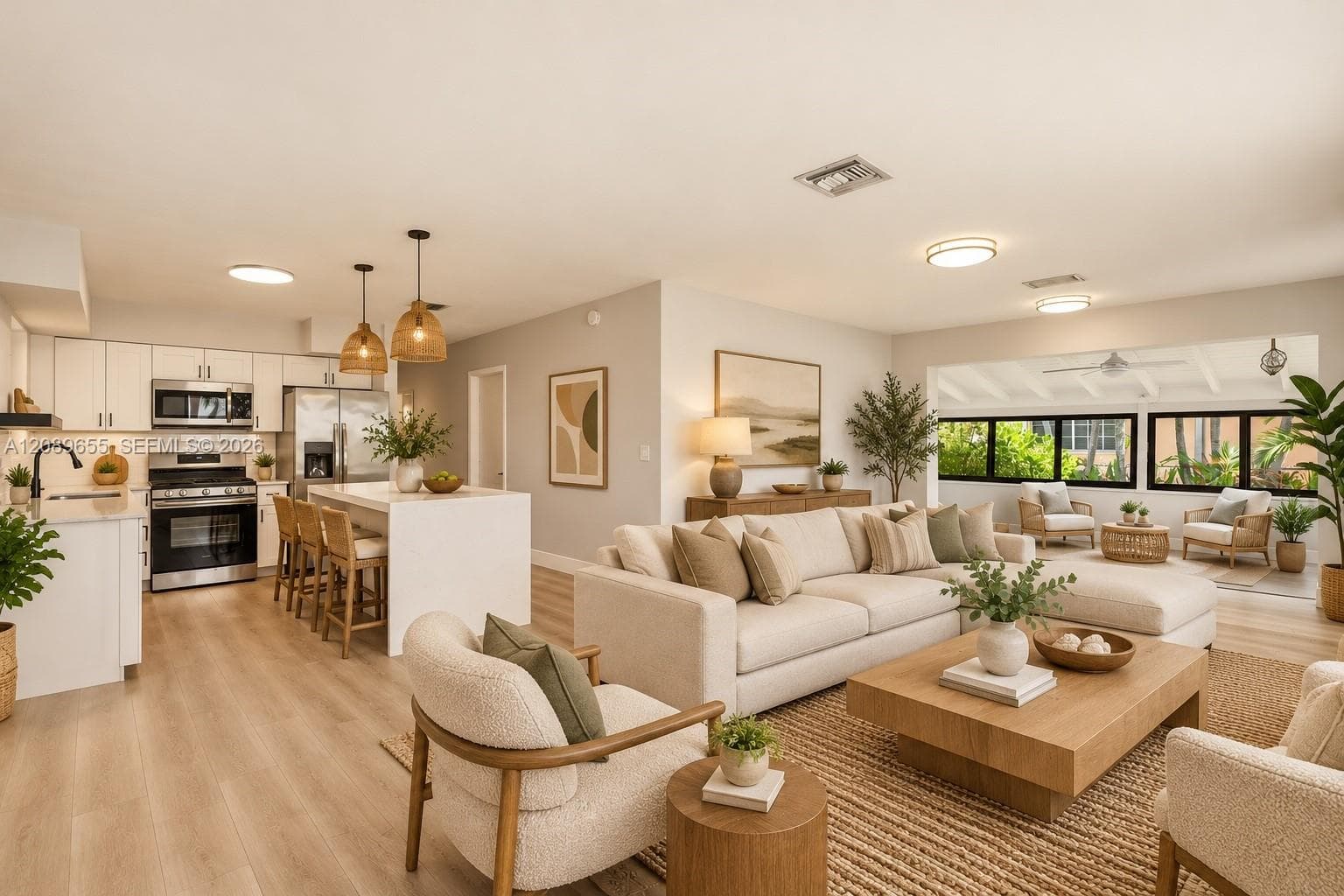 Virtual staging