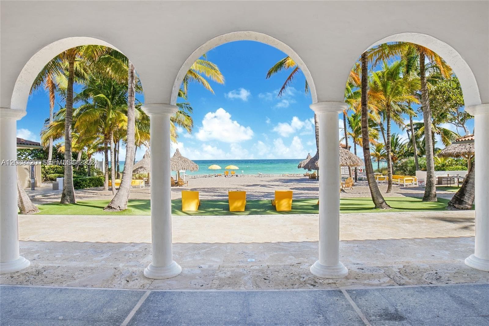 Private Beach Pavilllion