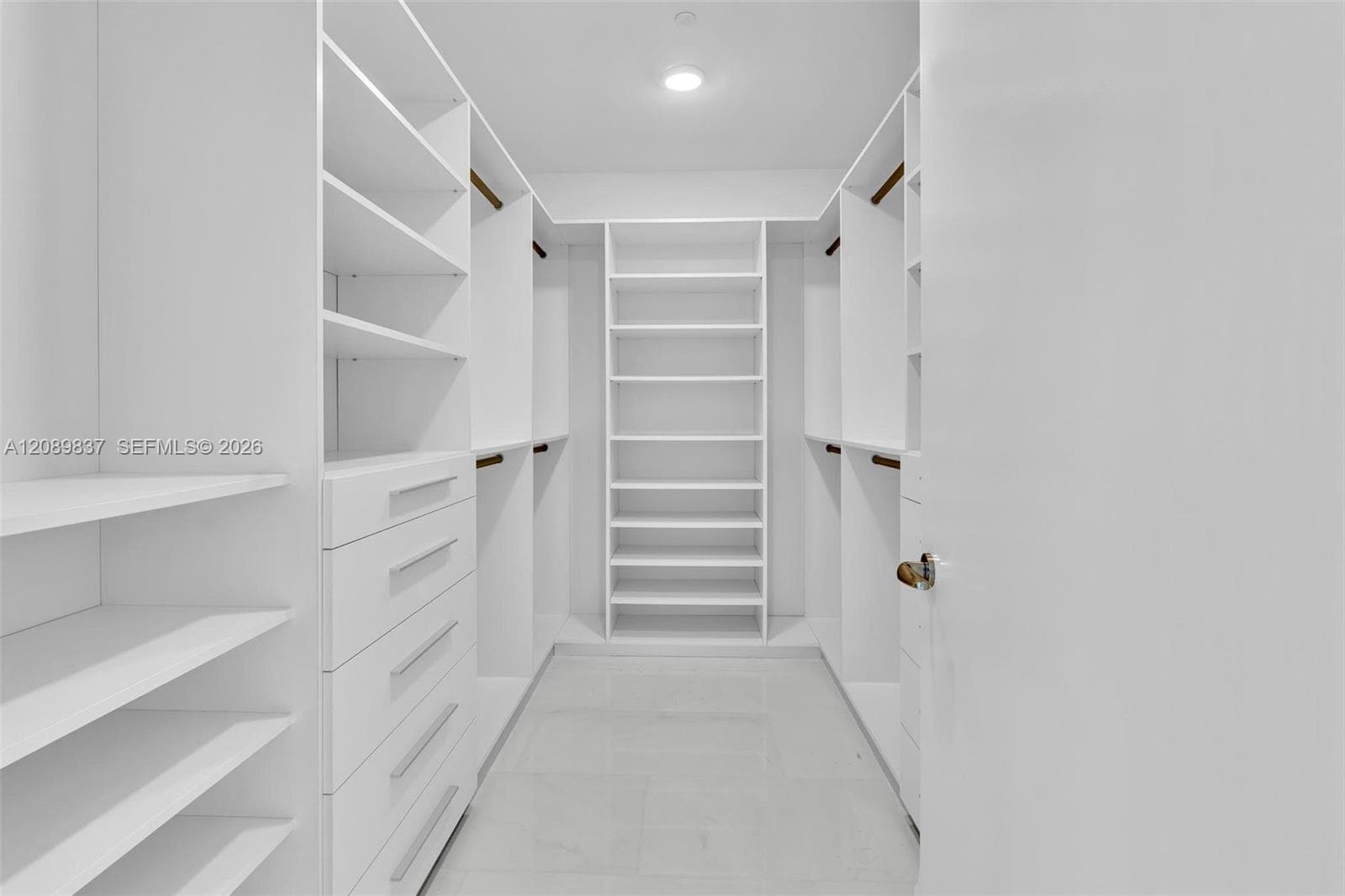 Master Walk-in Closet