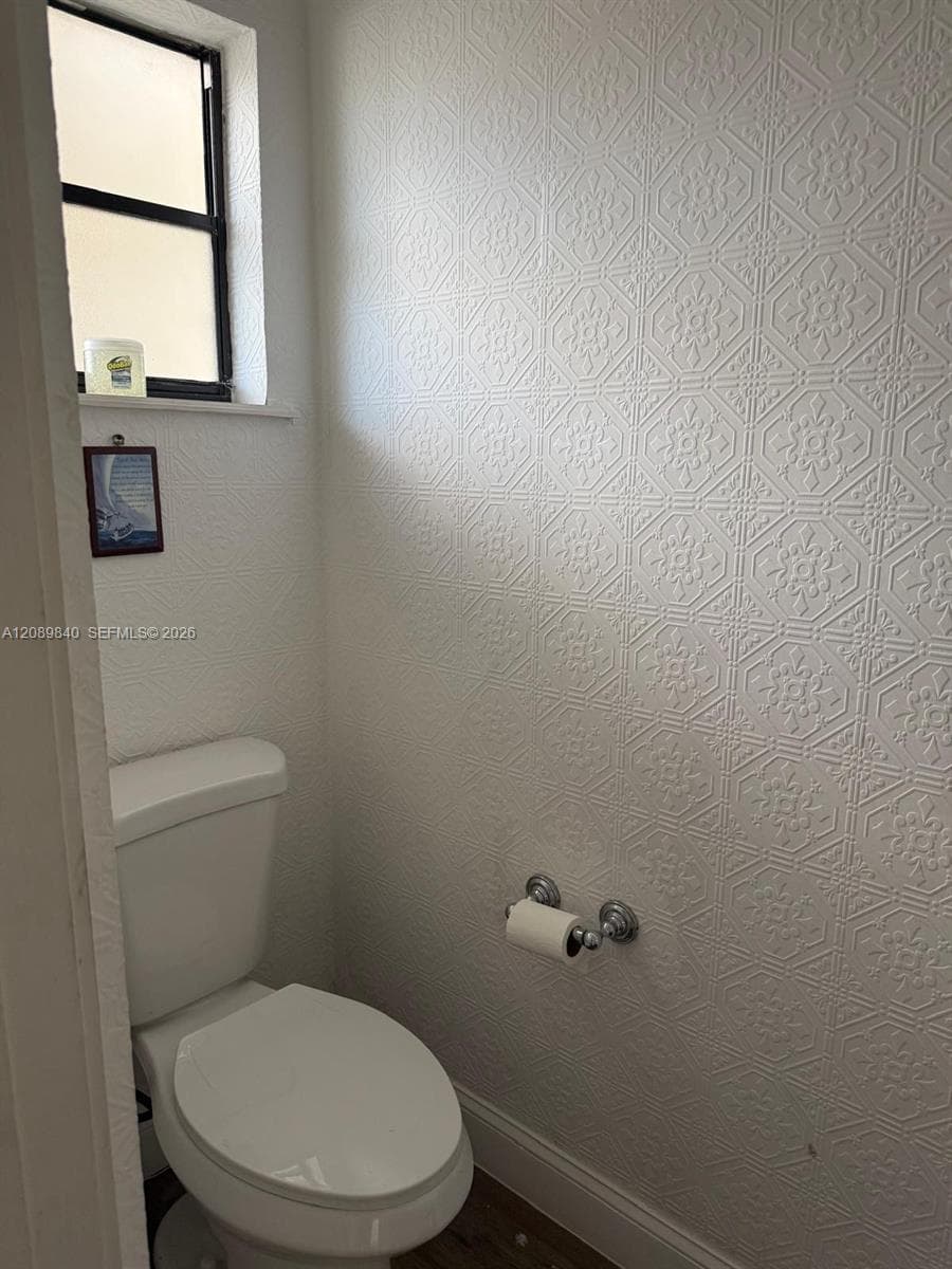 1/2 BATH DOWNSTAIRS