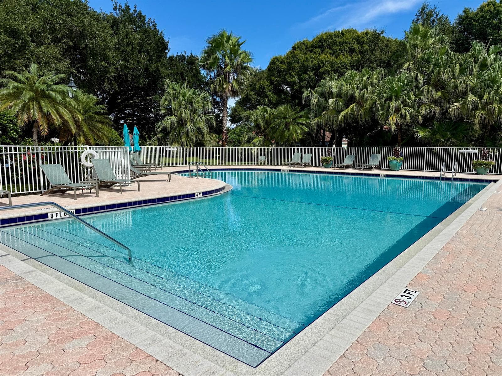 Community Pool Across the Street