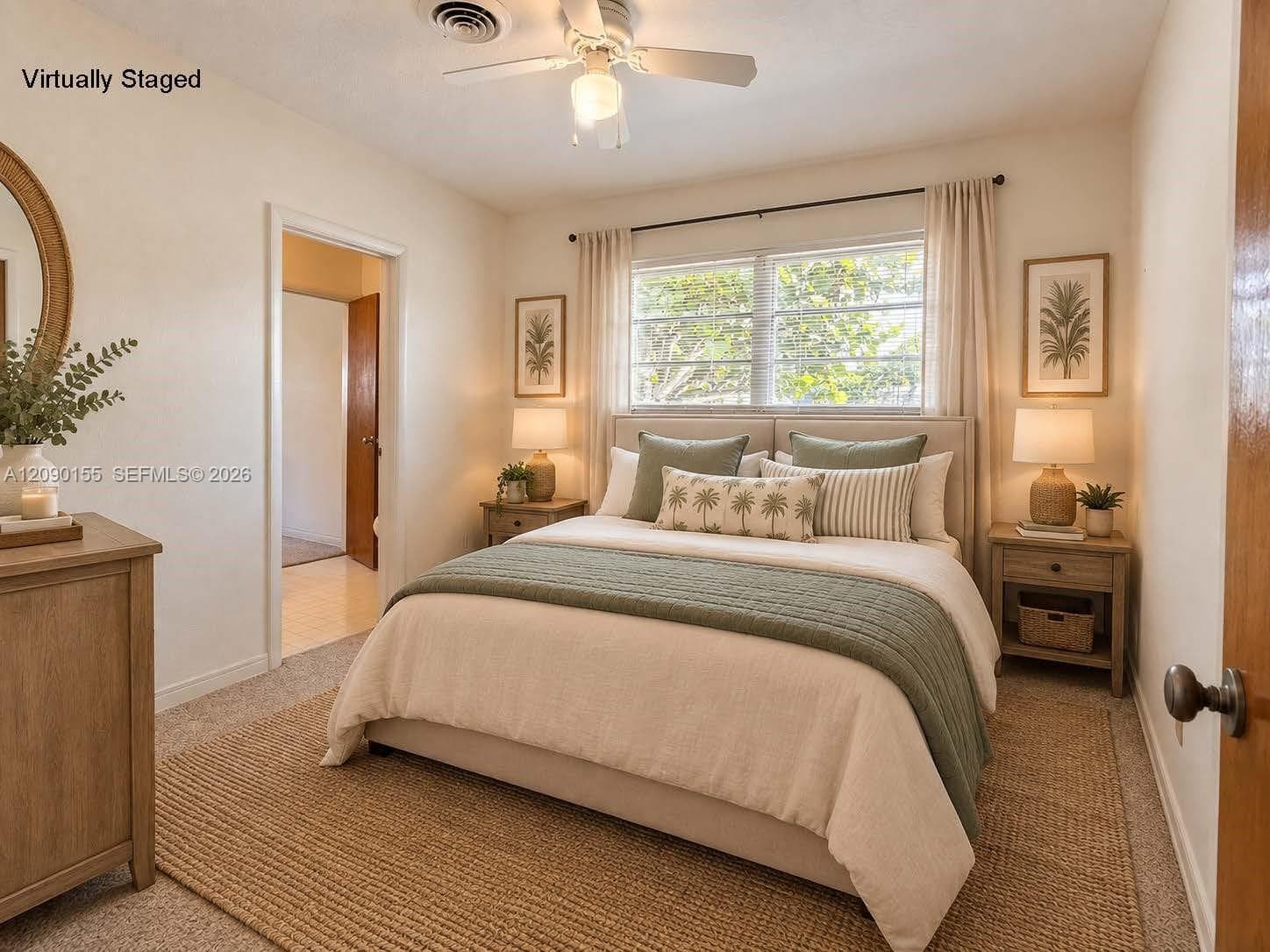 Bedroom 1 Virtually Staged