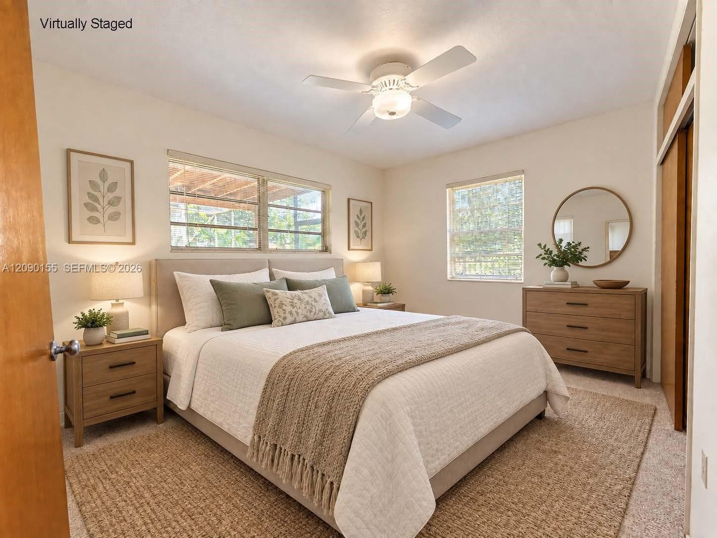 Bedroom 3 Virtually Staged