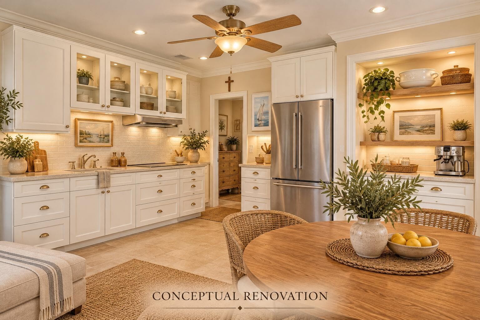 Coastal Cottage Kitchen Renovation