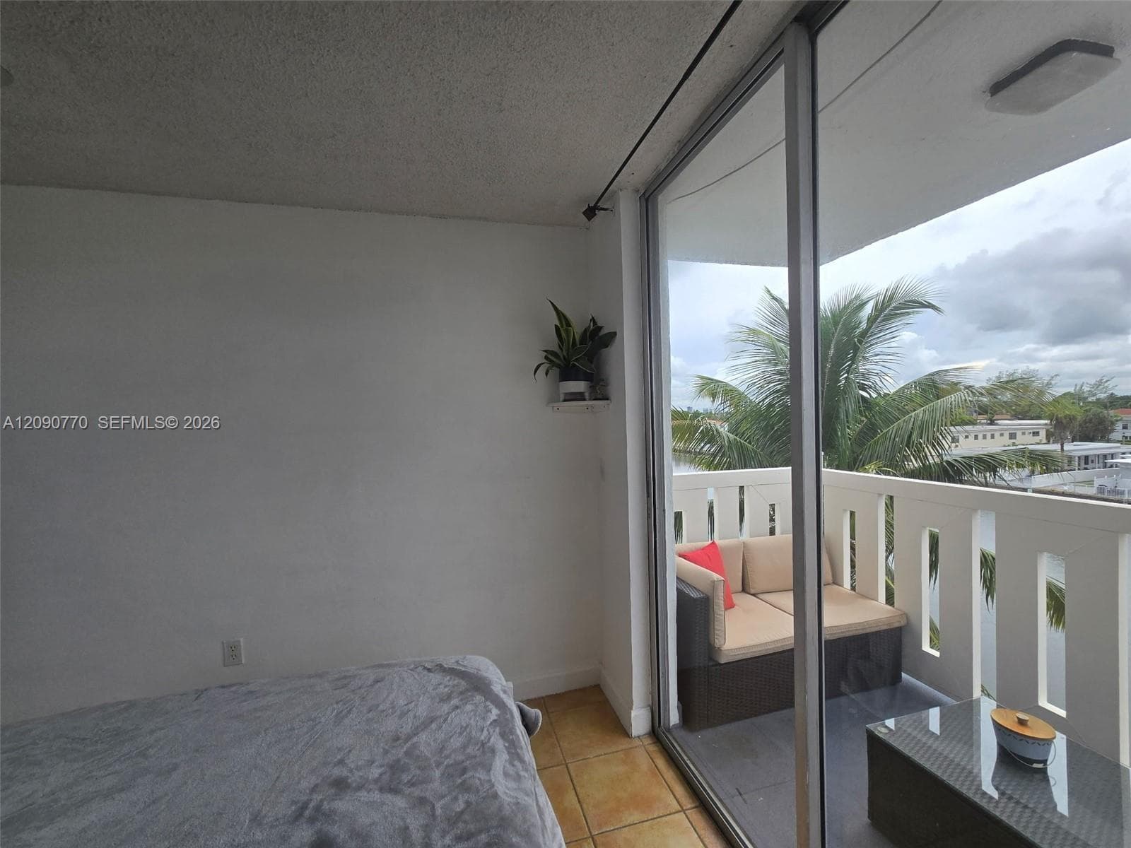 Balcony from the Master bedroom