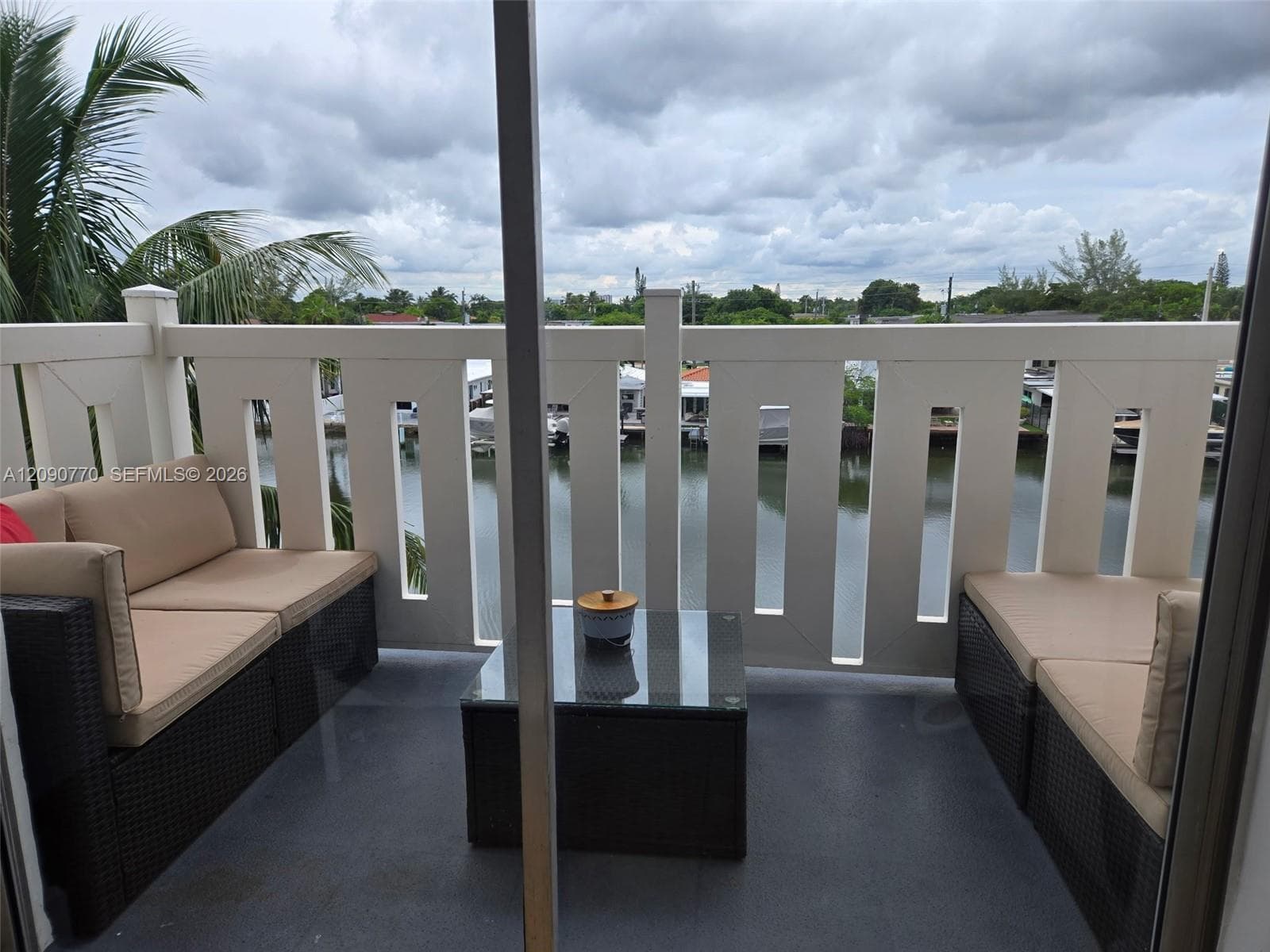 Balcony from master bedroom