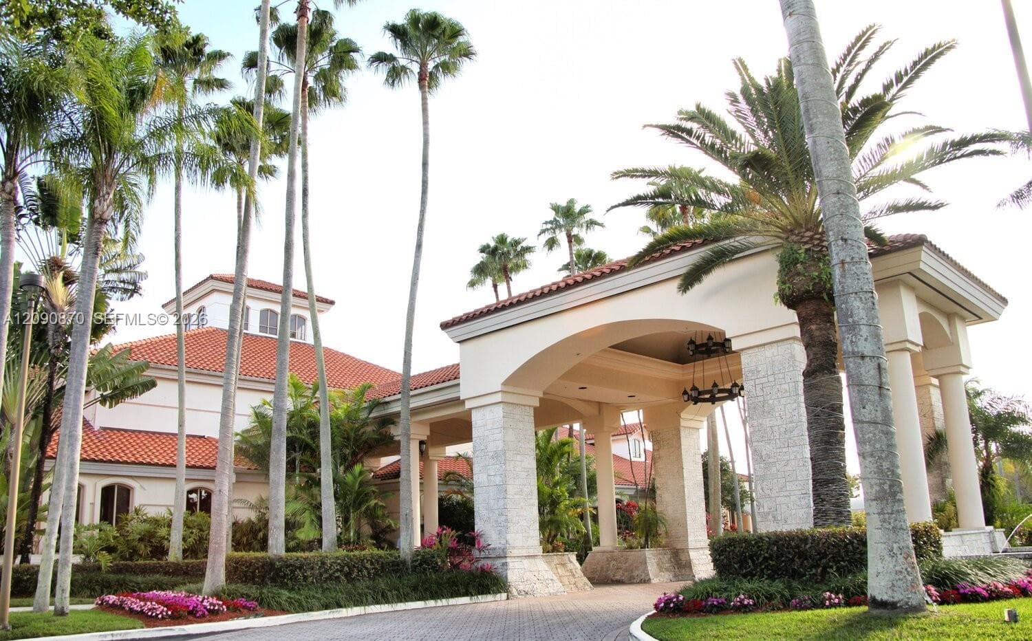 Country Club Entrance