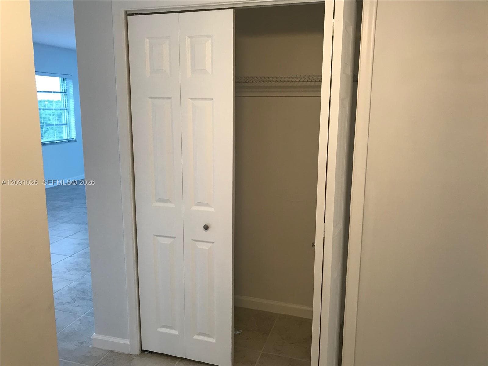 Closet space in Hallway