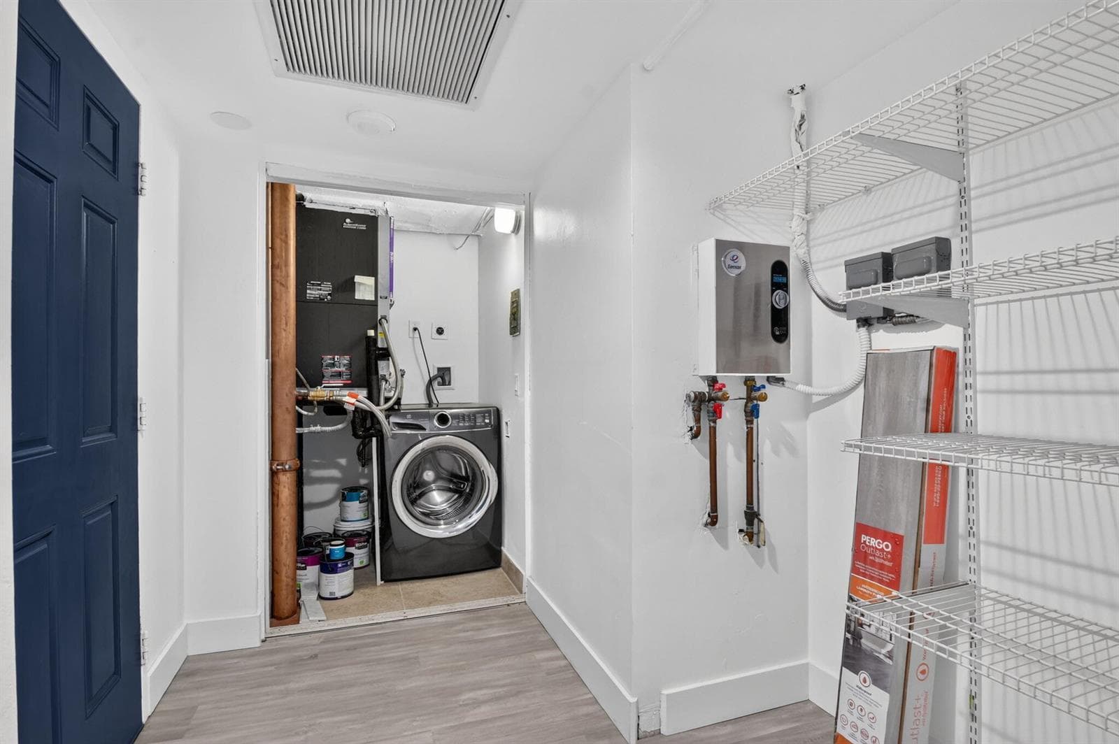 Laundry area